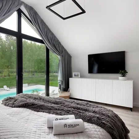 Nova - Dom Nad Morzem, Podgrzewany Basen,sauna, Balia Z Jacuzzi , Starlink *